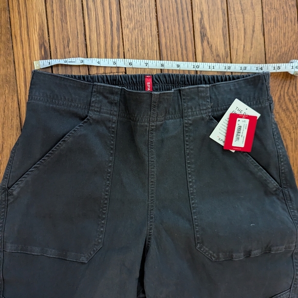 🆕 NWT Spanx black twill pants chino joggers - Picture 8 of 12